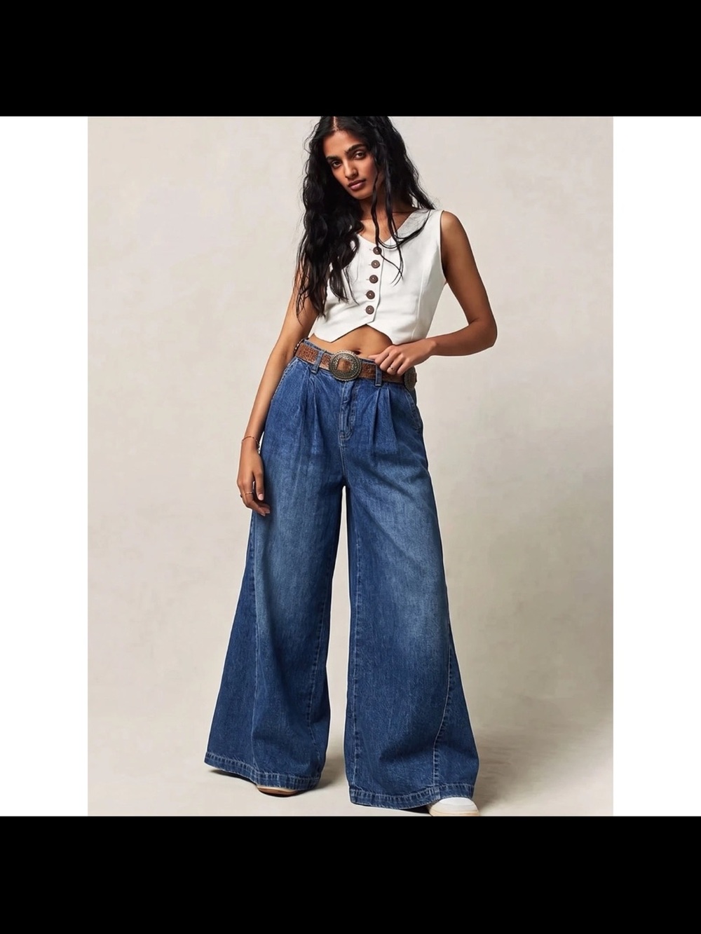 Free people we the free equinox Wide Leg Denim Jeans
